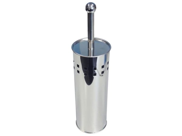 Toiletbørste, V-Part, 37,8cm, Ø9,5cm, stål