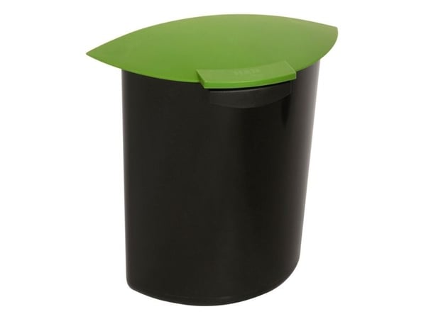 Sisäosa, V-Part, vihreä, muovia, 6 l, kannellinen, pyöreään jäteastiaan