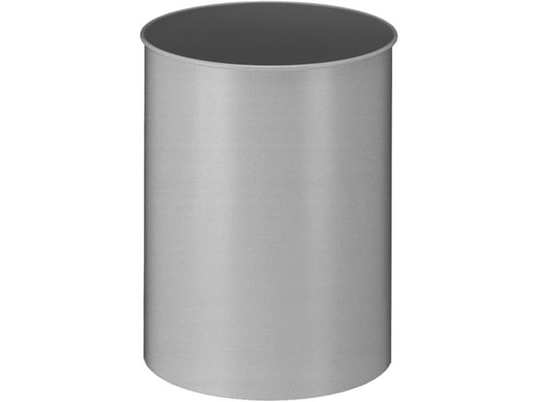Papperskorg V-Part alu metall