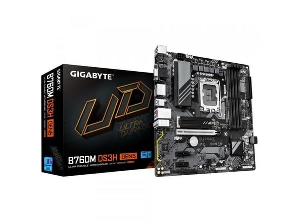 GIGABYTE LGA 1700 B760M DS3H GEN5 MATX MOTHERBOARD