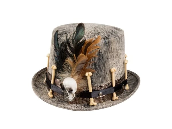 Boland 72180, Maskeradhatt, Vuxen, Alla, Feather, Polyester, Polystyren, Multifärg, 145 g