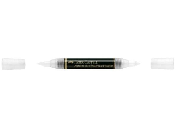 Faber-Castell 160401, 1 stykker, Fargeløs, Brush/Bullet tip, Hvit, Rund, Vann-basert blekk