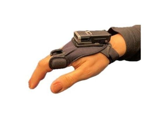 Zebra - Håndfeste for strekkodeskanner - back of hand mount, slim - for Zebra RS5100, RS6100