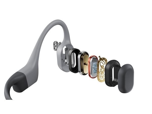 SHOKZ OpenSwim Pro, Trådløs, Idretter, 20 - 20000 Hz, 27,5 g, Hodesett, Grå