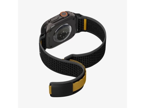 Spigen Athlex Air, Band, Smartklokke, Svart, Apple, Apple Watch 49/46/45/44mm, Stoff