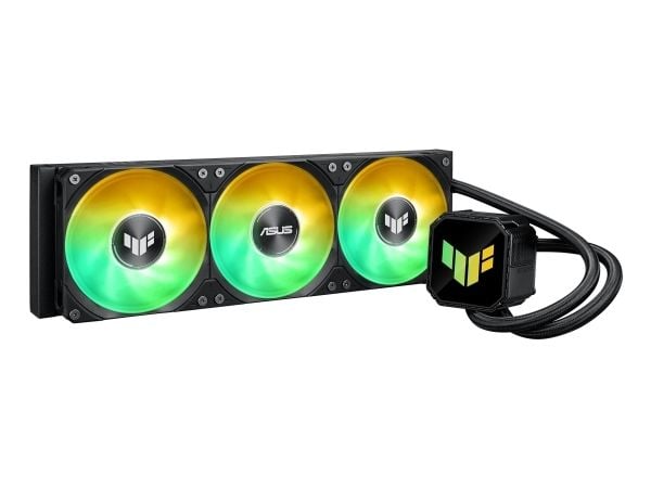 ASUS TUF Gaming LC III 360 ARGB - Væskekjølesystem for prosessor - Radiatorstørrelse: 360 mm - (for: AM4, AM5, LGA1851, LGA1700, LGA1200) - kobber ...