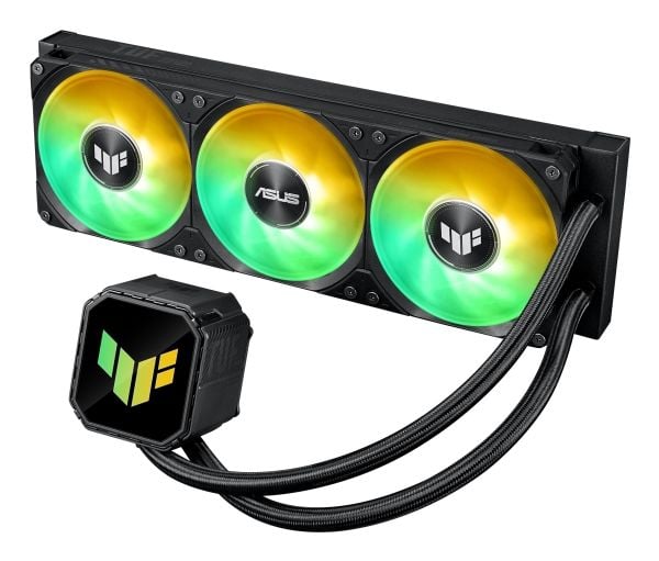 ASUS TUF Gaming LC III 360 ARGB - Væskekjølesystem for prosessor - Radiatorstørrelse: 360 mm - (for: AM4, AM5, LGA1851, LGA1700, LGA1200) - kobber ...