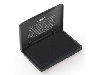 Trodat 56335, musta, musta, Kierrätetty muovi, 90 x 50 mm, 100 mm, 71 mm