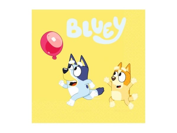 Bluey servietter