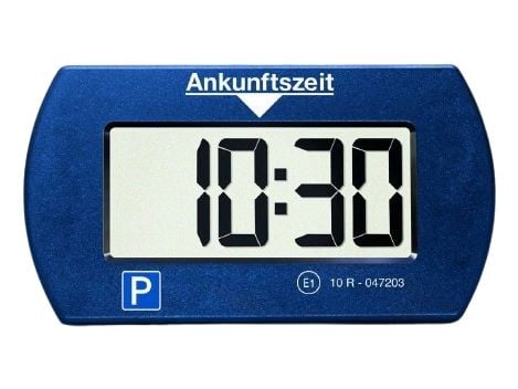 Needit PARK MINI sähköinen pysäköintikiekko ja rekisteröinti DE sininen