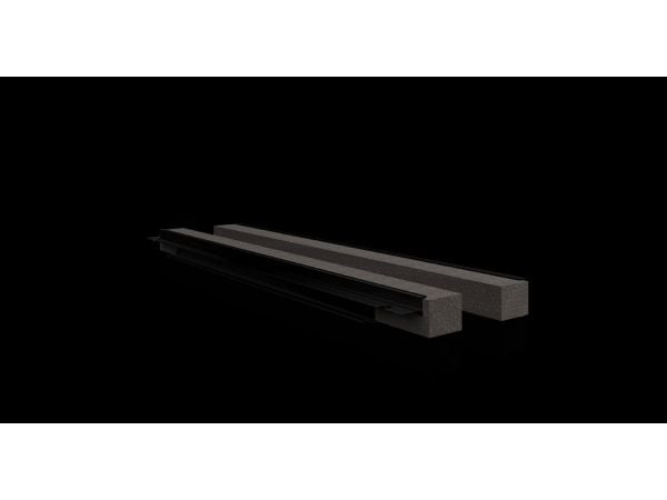 Rittal VX 8618.804, Kabelinngang, Polyvinylklorid (PVC), Sort, 4 stykker, 440 g