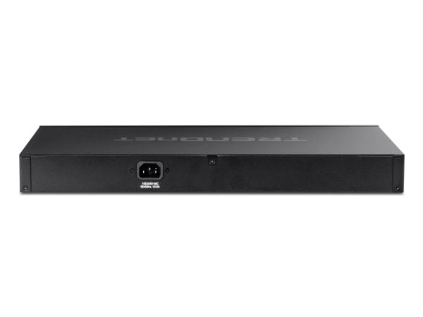 TRENDnet TPE-3524SF - Switch - 52-port, web - L2+ - smart - 48 x 10/100/1000 (PoE+) + 4 x 10 Gigabit SFP+ - stasjonær, rackmonterbar - PoE+ (740 W)...