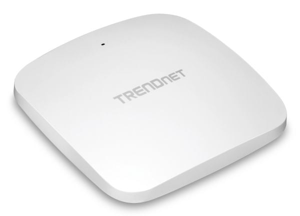 TRENDnet - Version v1.0R - trådløst tilgangspunkt - Wi-Fi 6 - 2.4 GHz, 5 GHz - vegg/tak-monterbar - TAA-samsvar
