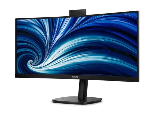 Philips 34B2U3600CH - 3000 Series - LED-skjerm - kurvet - 34" - 3440 x 1440 WQHD @ 120 Hz - VA - 300 cd/m² - 3500:1 - HDR10 - 4 ms - HDMI, DisplayP...