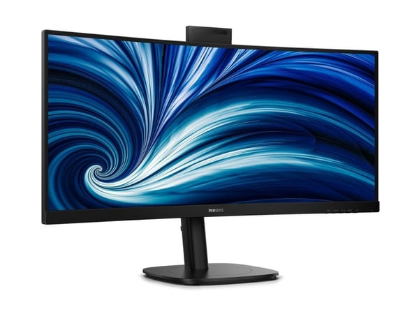 Philips 34B2U3600CH - 3000 Series - LED-skjerm - kurvet - 34" - 3440 x 1440 WQHD @ 120 Hz - VA - 300 cd/m² - 3500:1 - HDR10 - 4 ms - HDMI, DisplayP...