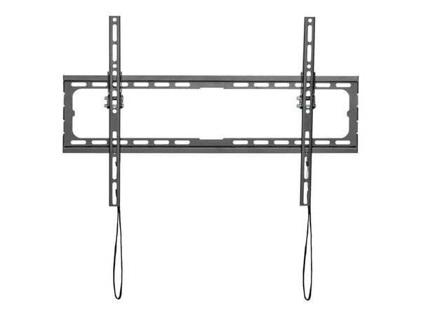 DELTACO - Monteringssett (veggmontering) - for flatpanel - tilt, opptil 45 kg - svart - skjermstørrelse: 37"-80"