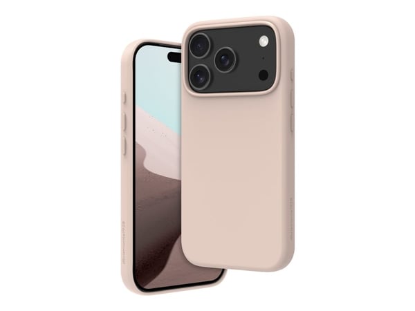 dbramante1928 Roskilde - Baksidedeksel for mobiltelefon - MagSafe-samsvar - ICON - rosa sand - for Apple iPhone 17 Pro