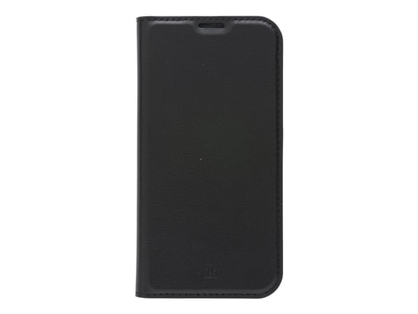 dbramante1928 Bergen - Flipomslag til mobiltelefon - vegansk læder - sort - for Samsung Galaxy S24+