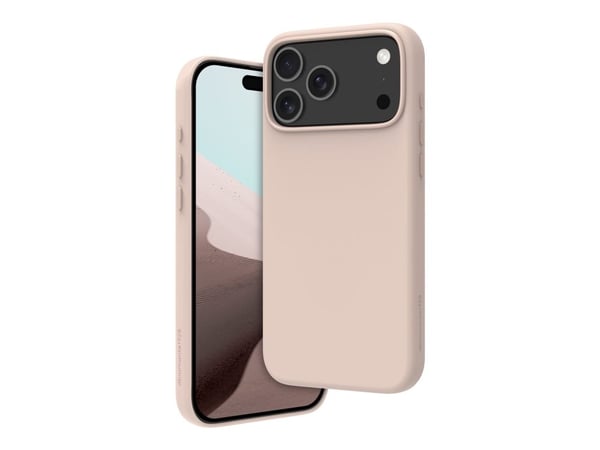 dbramante1928 Roskilde - Baksidesskydd för mobiltelefon - MagSafe-kompatibilitet - ICON - rosa sand - för Apple iPhone 17 Pro Max
