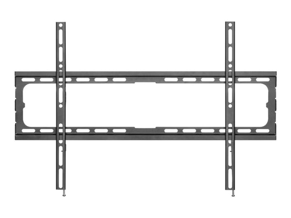 DELTACO - Monteringssett (veggmontering) - fast - for flatpanel - opptil 45 kg - svart - skjermstørrelse: 37"-80"