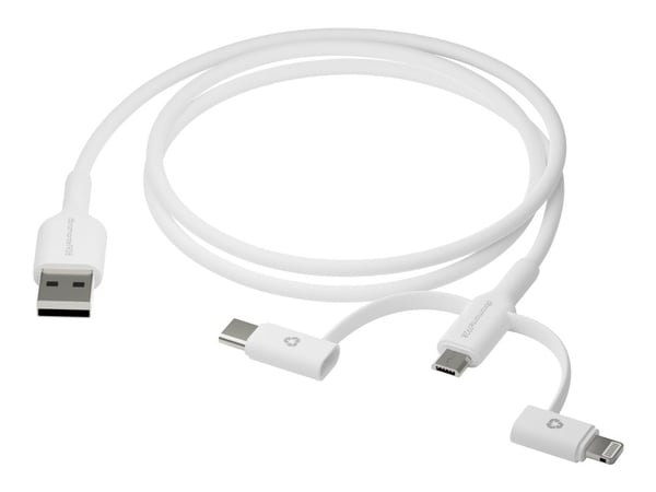 dbramante1928 re-charge - USB-kabelsett - 1 m - hvit