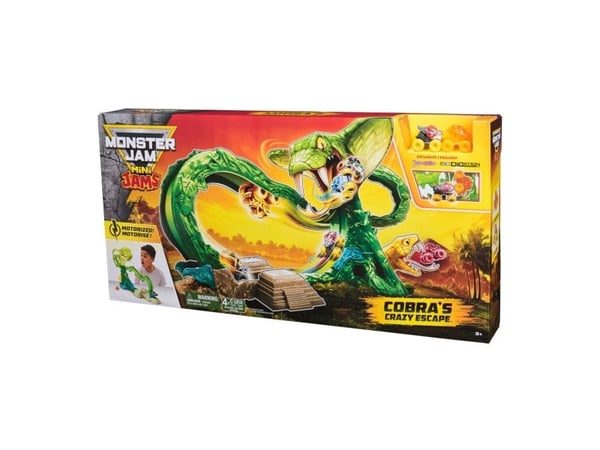 Monster Jam Mini Jams Cobras Crazy Escape