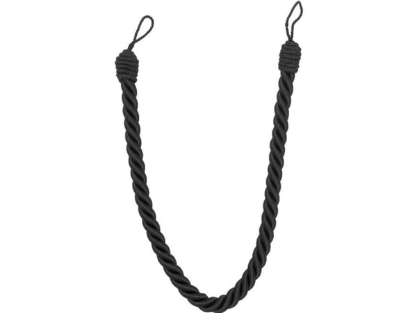 Curtain rope Luance COT, 1.6 cm, anthracite