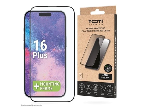 PREMIUM TEMPERED screen protector glass 3D full cover for Apple iPhone 16 Plus/15 Pro Max/ 15 Plus