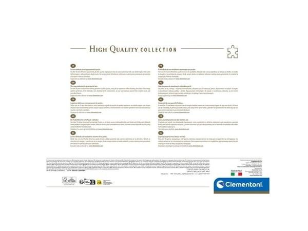 Clementoni High Quality Collection 36534, 6000 styck, Stad, 18 År