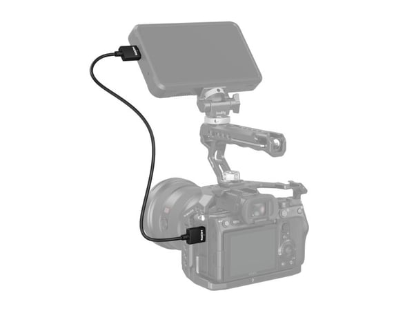 SmallRig 2956B, 0,35 m, HDMI Typ A (standard), HDMI Typ A (standard), Svart