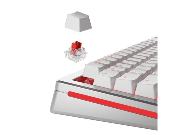 Glorious Gaming GLO-KB-ACC-SWT-FOX-HE-36, Tastaturbrytere, Polykarbonat (PC), Rød, Translucent