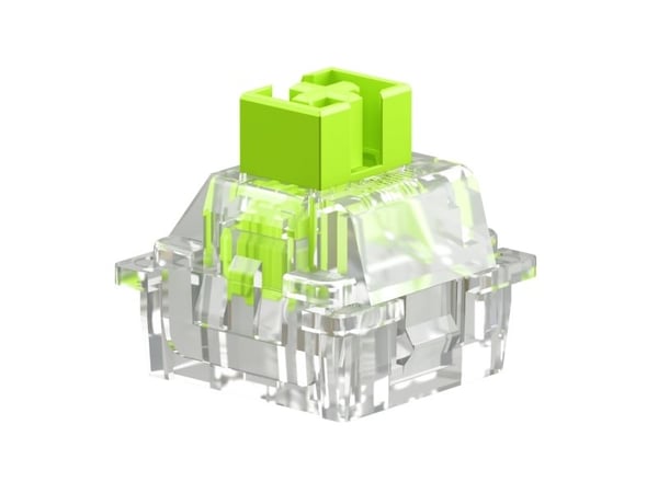 Glorious Gaming GLO-KB-ACC-SWT-RAPTOR-HE-36, Tastaturbrytere, Polykarbonat (PC), Lysegrønn, Translucent