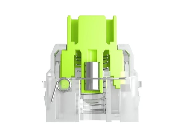 Glorious Gaming GLO-KB-ACC-SWT-RAPTOR-HE-36, Tastaturbrytere, Polykarbonat (PC), Lysegrønn, Translucent
