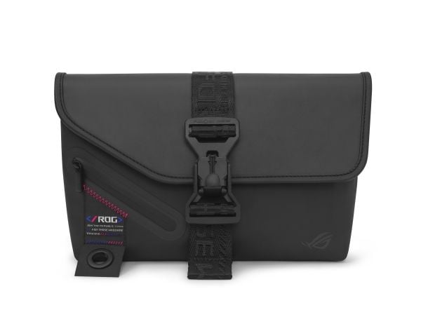 ASUS ROG SLASH Sling Bag 2.0 - Eske for spillekonsoll - polyester, polyuretan (PU), termoplast-polyuretan (TPU) - svart