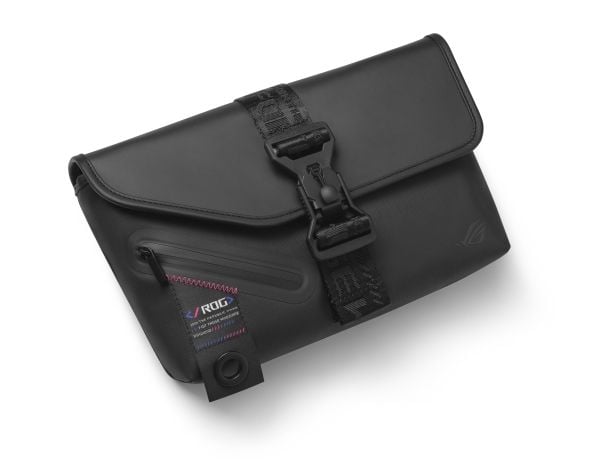 ASUS ROG SLASH Sling Bag 2.0 - Eske for spillekonsoll - polyester, polyuretan (PU), termoplast-polyuretan (TPU) - svart