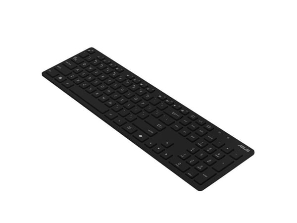 ASUS W5000 - Tastatur- og mussett - 100% - trådløs - 2.4 GHz - svart