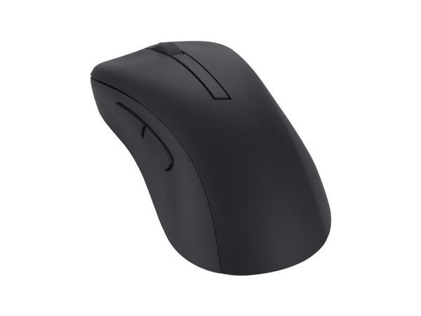 ASUS MD102 - Mus - ergonomisk - optisk - 5 knapper - trådløs - Bluetooth, 2.4 GHz - USB trådløs mottaker - mørk grå