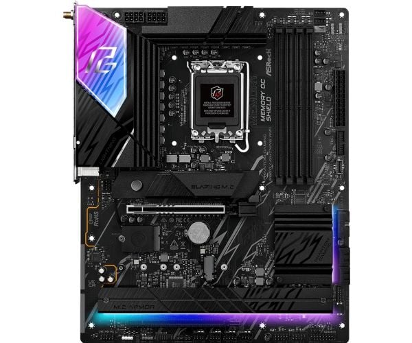 ASRock Phantom Gaming B860 LIGHTNING WiFi - Hovedkort - ATX - LGA1851-sokkel - B860 Chipset - USB4, USB-C 3.2 Gen 2x2, USB 3.2 Gen 2, USB 3.2 Gen 1...