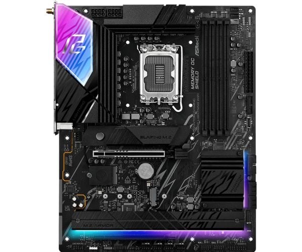 ASRock Phantom Gaming B860 LIGHTNING WiFi - Hovedkort - ATX - LGA1851-sokkel - B860 Chipset - USB4, USB-C 3.2 Gen 2x2, USB 3.2 Gen 2, USB 3.2 Gen 1...