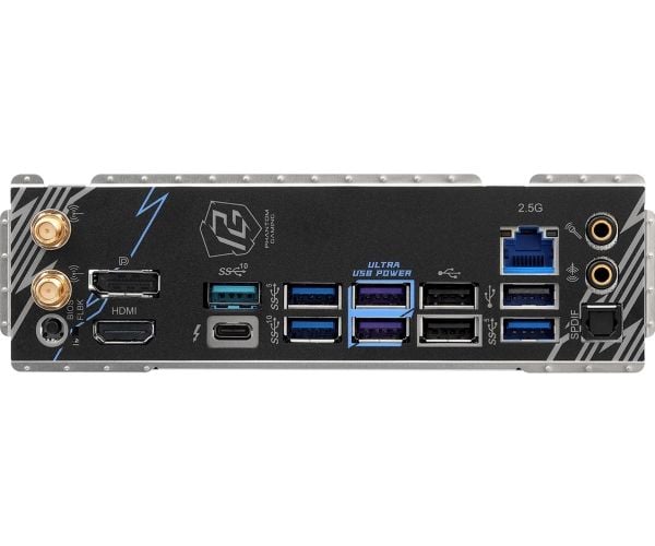 ASRock Phantom Gaming B860 LIGHTNING WiFi - Hovedkort - ATX - LGA1851-sokkel - B860 Chipset - USB4, USB-C 3.2 Gen 2x2, USB 3.2 Gen 2, USB 3.2 Gen 1...