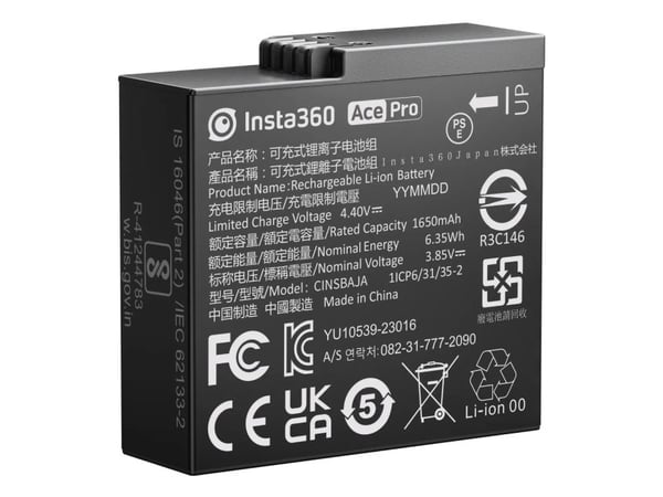 Insta360 Ace Pro 2/Ace Pro/Ace batteribatteri