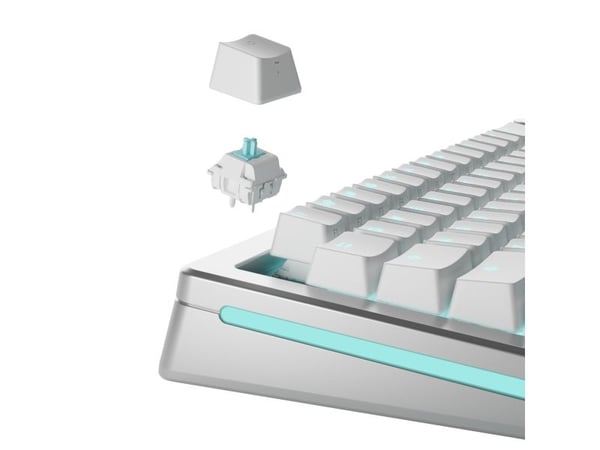 Glorious Gaming GLO-KB-ACC-SWT-LYNX-LUBED-36, Tastaturbrytere, Polykarbonat (PC), Cyan, Translucent