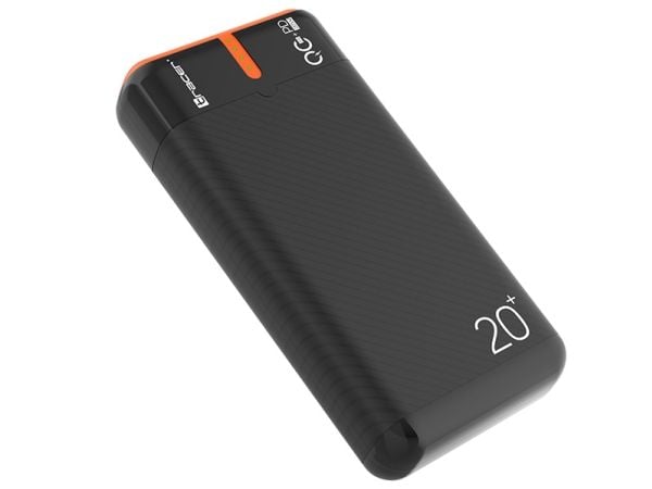 Tracer EnerGen - Strømbank - 20000 mAh - 74 Wh - 22.5 watt - 3 A - PD, QC 3.0 - 3 utgangskontakter (2 x USB, USB-C)