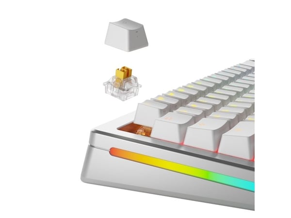 Glorious Gaming GLO-KB-ACC-SWT-PANDA-HE-36, Tastaturbrytere, Polykarbonat (PC), Translucent, Gult