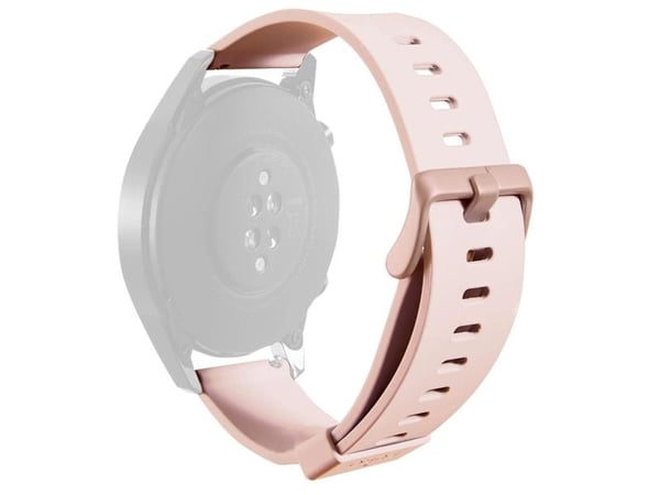 PURO ICON Multibrand armbånd 22 mm universell smartklokkerem (S/M & M/L) (sandrosa)