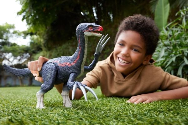 Mattel Jurassic World Figūrėlė Dinosaur Therizinosaurus Interaktyvus med lyd 35 Cm