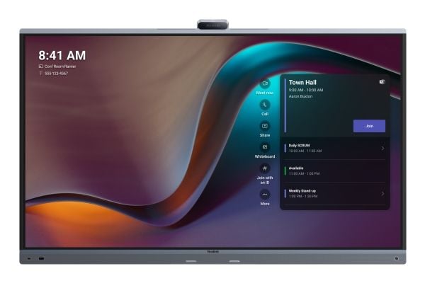 Yealink MeetingBoard 75 Pro - 75" Diagonalklasse LED-bakgrunnsbelyst LCD-skjerm - interaktiv - med innebygd interaktiv tavle, berøringsskjerm (mult...