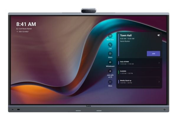Yealink MeetingBoard 65 Pro - 65" Diagonalklasse LED-bakgrunnsbelyst LCD-skjerm - interaktiv - med innebygd interaktiv tavle, berøringsskjerm (mult...