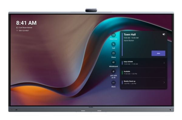 Yealink MeetingBoard 86 Pro - 86" Diagonalklasse LED-bakgrunnsbelyst LCD-skjerm - interaktiv - med innebygd interaktiv tavle, berøringsskjerm (mult...