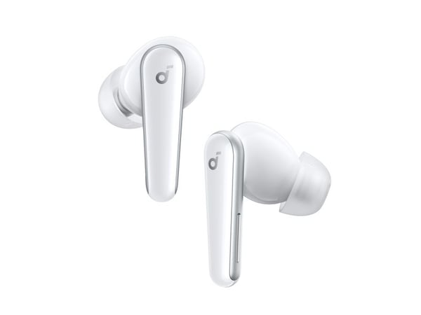 Soundcore Liberty 5 - True wireless-hodetelefoner med mikrofon - i øret - Bluetooth - aktiv støydemping - hvit